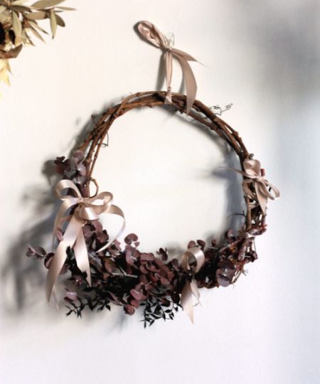 Subtle Half Wreath